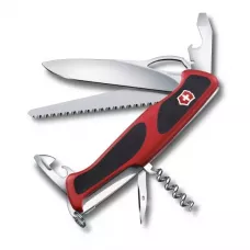 Швейцарський ніж Victorinox RangerGrip 79 Червоний із чорним (0.9563.MC)
