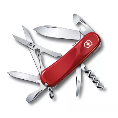 Швейцарський ніж Victorinox Evolution S14 85 мм 14 функцій Червоний (2.3903.SE)