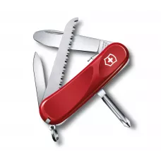 Швейцарський ніж Victorinox Junior 09 85 мм 8 функцій Червоний (2.4213.SKE)