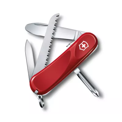 Швейцарський ніж Victorinox Junior 09 85 мм 8 функцій Червоний (2.4213.SKE)