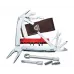 Складаний мультиінтструмент Victorinox Swisstool Spirit Plus II 105мм 38 функцій зі шкіряним чохлом (3.0239.L)
