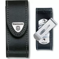 Чохол Victorinox з поворотною кліпсою для ножів 84-91 мм 2-4 шари Чорний (4.0520.31)