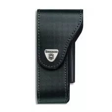 Чохол на пояс Victorinox шкіряний із відділенням для ліхтарика для SwissTool Чорний (4.0527.03)