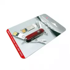 Ніж Victorinox з USB-модулем на 32 Гб 58 мм Червоний (4.6125.TG32B)