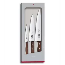 Кухонний набір ножів Victorinox Wood Carving Set 3 ножа дерево (5.1050.3G)