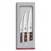 Кухонний набір ножів Victorinox Wood Carving Set 3 ножа дерево (5.1050.3G)
