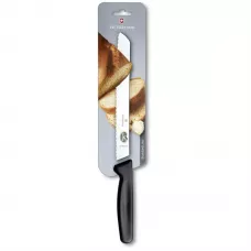 Кухонний ніж Victorinox Bread для нарізки хліба 21 см Чорний (5.1633.21B)