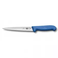 Кухонний ніж Victorinox Fibrox Filleting Flex для філе 18 см Синій (5.3702.18)
