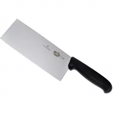 Кухонний шеф-ніж Victorinox Fibrox Chef's 18 см Чорний (5.4063.18)