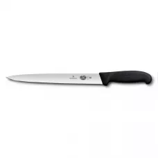 Кухонний ніж Victorinox Fibrox Slicing для нарізки 25 см Чорний (5.4403.25)