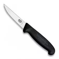Кухонний ніж Victorinox Fibrox Rabbit обробний 10 см Чорний (5.5103.10)