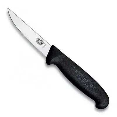 Кухонний ніж Victorinox Fibrox Rabbit обробний 10 см Чорний (5.5103.10)
