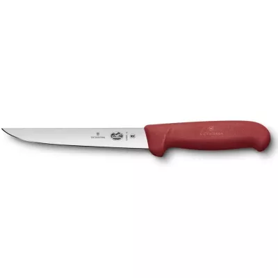 Кухонний ніж обвалочний Victorinox Fibrox Boning 15 см Червоний (5.6001.15)