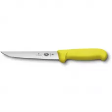 Кухонний ніж обвалочний Victorinox Fibrox Boning 15 см Жовтий (5.6008.15)