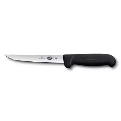 Кухонний ніж обвалочний Victorinox Fibrox Boning 15 см Чорний (5.6103.15)