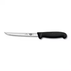 Кухонний ніж обвалочний Victorinox Fibrox Boning 15 см Чорний (5.6203.15)