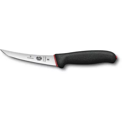 Кухонний ніж обвалочний Victorinox Fibrox Boning Flex Dual Grip 12 см Чорно-червоний (5.6613.12D)