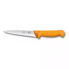 Кухонний ніж обробний Victorinox Swibo BoningSticking 18 см Жовтий (5.8412.18)
