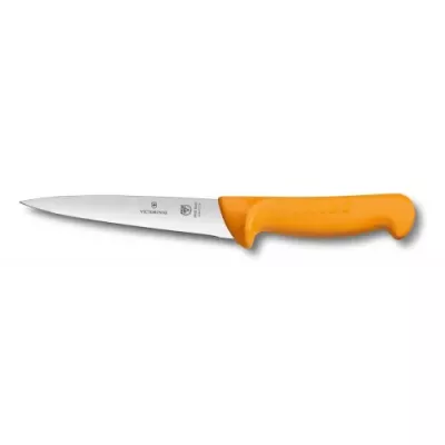 Кухонний ніж обробний Victorinox Swibo BoningSticking 13 см Жовтий (5.8412.13)