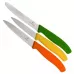Набір кухонних овочевих ножів Victorinox Swiss Classic Paring Set 3 шт Різнокольорові (6.7116.31G)