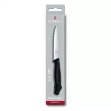 Набір кухонних ножів Victorinox Swiss Classic Steak Gift Set 6 шт Чорні (6.7233.6)