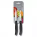 Набір кухонних овочевих ножів Victorinox Swiss Classic Paring Set 10 см 2 шт Чорний (6.7793.B)