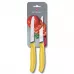 Набір кухонних овочевих ножів Victorinox TomatoSausage 11 см 2 шт Жовті (6.7836.L118B)