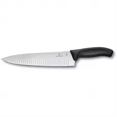 Кухонний ніж для нарізки Victorinox Swiss Classic Carving 25 см Чорний (6.8023.25B)