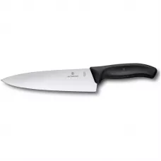 Кухонний шеф-ніж Victorinox Swiss Classic Carving 20 см Чорний (6.8063.20G)