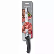 Кухонний ніж для нарізки Victorinox Swiss Classic Slicing 25 см Чорний (6.8223.25B)