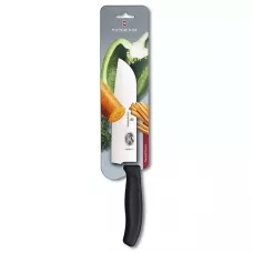 Кухонний ніж Victorinox Santoku 17 см Чорний (6.8503.17B)