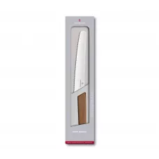 Кухонний ніж для хліба Victorinox Swiss Modern BreadPastry 22 см Горіх (6.9070.22WG)