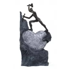 Статуетка ITALFAMA зі смоли та бронзи The Discovery Of Love Відкриття кохання (SR44426)