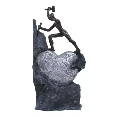 Статуетка ITALFAMA зі смоли та бронзи The Discovery Of Love Відкриття кохання (SR44426)