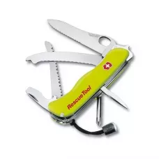 Швейцарський ніж Victorinox RescueTool 111мм 13 функцій Жовтий алюміній (0.8623.MWNB1)
