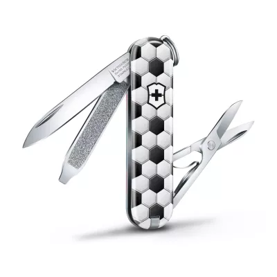 Складаний кишеньковий ніж Victorinox Classic Limited Edition World Of Soccer 58 мм 7 функцій (0.6223.L2007)