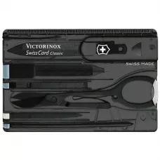 Швейцарська карта Victorinox SwissCard Classic Чорна (0.7133.T3B1)