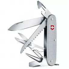 Швейцарський ніж Victorinox Farmer X 93мм/10функ/рифл.срібло (0.8271.26)