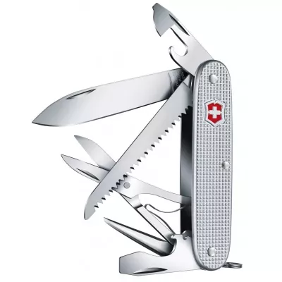 Швейцарський ніж Victorinox Farmer X 93мм/10функ/рифл.срібло (0.8271.26)