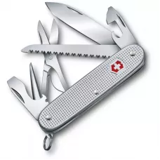Швейцарський ніж Victorinox Farmer X 93мм/10функ/рифл.срібло (0.8271.26)