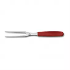 Кухонна обробна вилка Victorinox SwissClassic Carving 150 мм Червона (5.2101.15B)