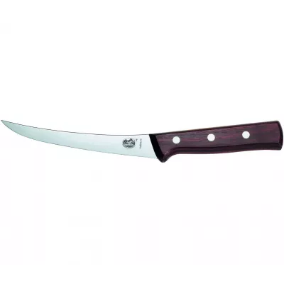 Ніж кухонний обвалочний вузький напівжорсткий вигнутий Victorinox Boning Knife 150 мм (5.6606.15)