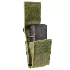 Запальничка із чохлом Zippo 236 Blk Crackle Ltr Tactical Pouch OD Green GS (49400)