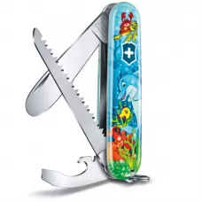 Набір дитячий подарунковий Victorinox My First Children Set Dolphin ніж 84 мм/9 функцій (0.2373.E1)