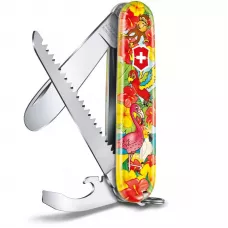 Набір подарунковий дитячий Victorinox My First Children Set Animal Edition Parrot ніж 84 мм/9 функцій (0.2373.E3)