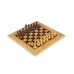 Шахи ручної роботи Manopoulos Wooden Chess set Olive Burl Chessboard 40 см (SW43B40H)