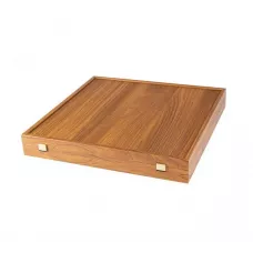 Шахи ручної роботи Manopoulos Wooden Chess set Olive Burl Chessboard 40 см (SW43B40H)