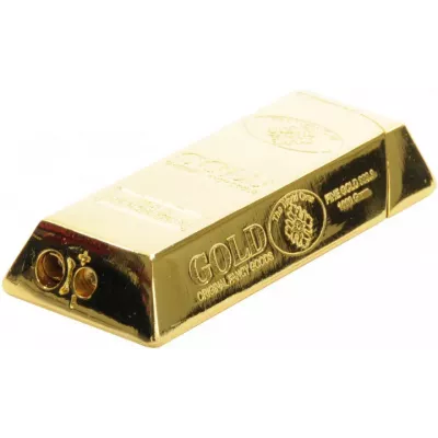 Запальничка п'єзо Золтий злиток Champ Goldbar Piezo золотистий (40401841)