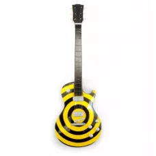 Гітара мініатюра дерево GUITAR GL SPIRAL YELLOW 24 см жовтий (DN29838)