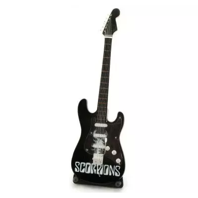 Гітара Scorpions мініатюра дерево GUITAR SCORPIONS BLACK 24 см (DN29904)